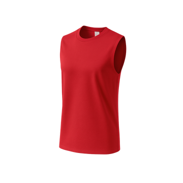 SanmarATC™ EVERYDAY COTTON SLEEVELESS TEE. ATC1002 — Custom Printed — Budget Promotion