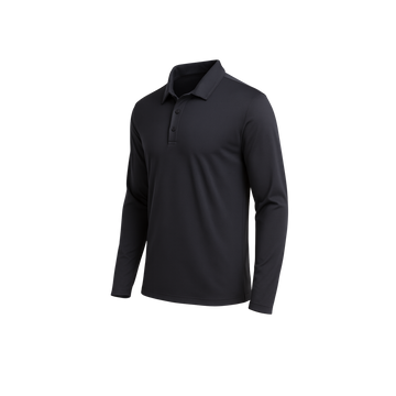 S&SMen's Zone Performance Long Sleeve Polo - TT51L — Custom Printed — Budget Promotion