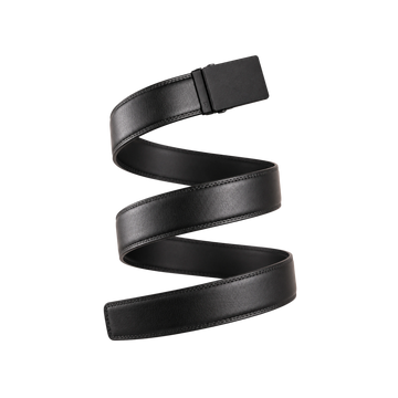 Budget PromotionCutter(Black) + Standard Leather-Belt — Custom Printed — Budget Promotion