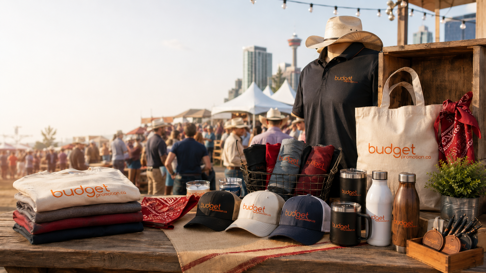 Stampede Custom Merchandise Ideas | Budget Promotion
