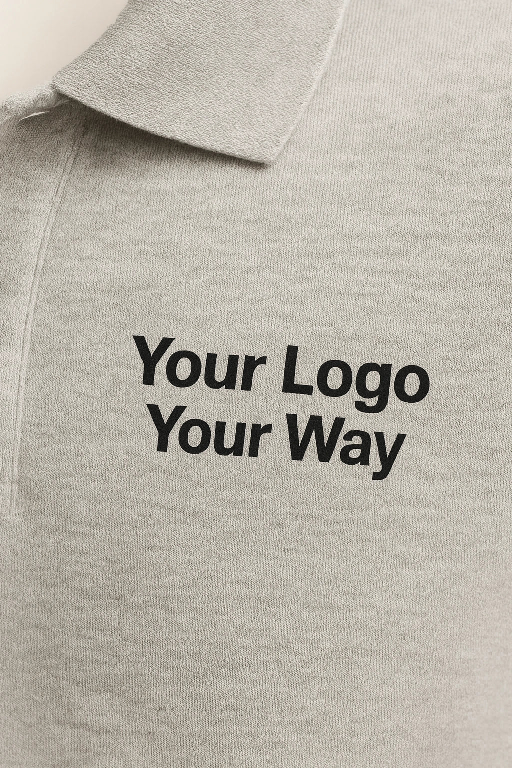 Men's Pima Piqué Long Sleeve Polo - D110 image 2