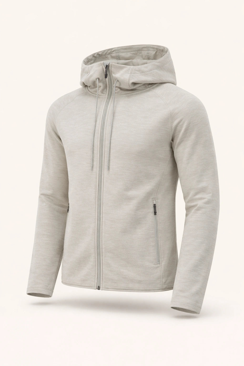 DRYFRAME® DRY TECH WATER RESISTANT FLEECE FULL ZIP HOODED JACKET. DF7655 image 2