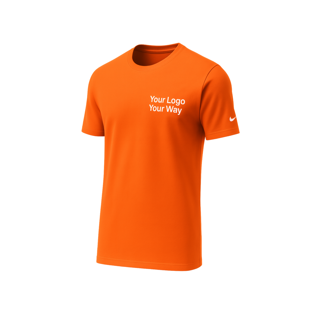 NIKE Dri-FIT COTTON/POLY TEE. NKBQ5231 image 2