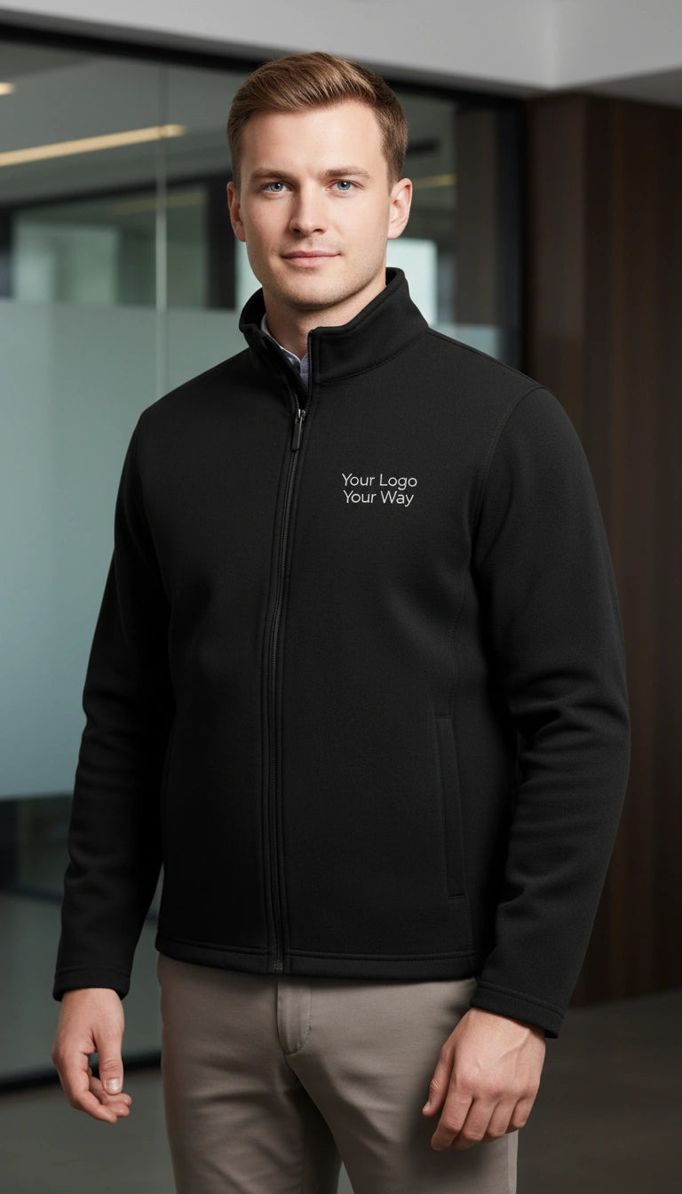 CH ESSENTIAL® WATER REPELLENT SOFT SHELL JACKET. J7610 - Black / S