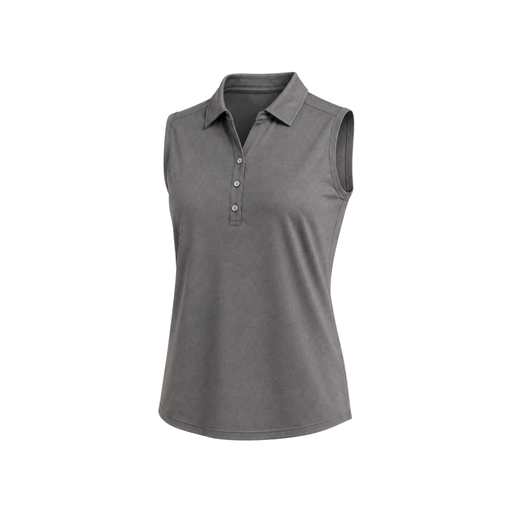 Forge Four-Way Stretch Womens Sleeveless Polo - LCK00197 image 1