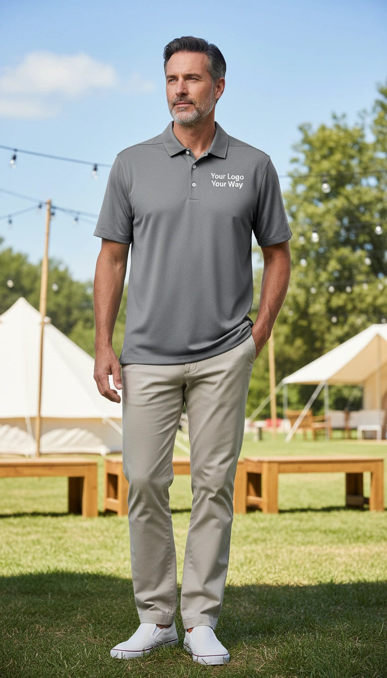 NIKE Dri-FIT MICRO PIQUE 2.0 POLO. NKDC1963 - Cool Grey / S