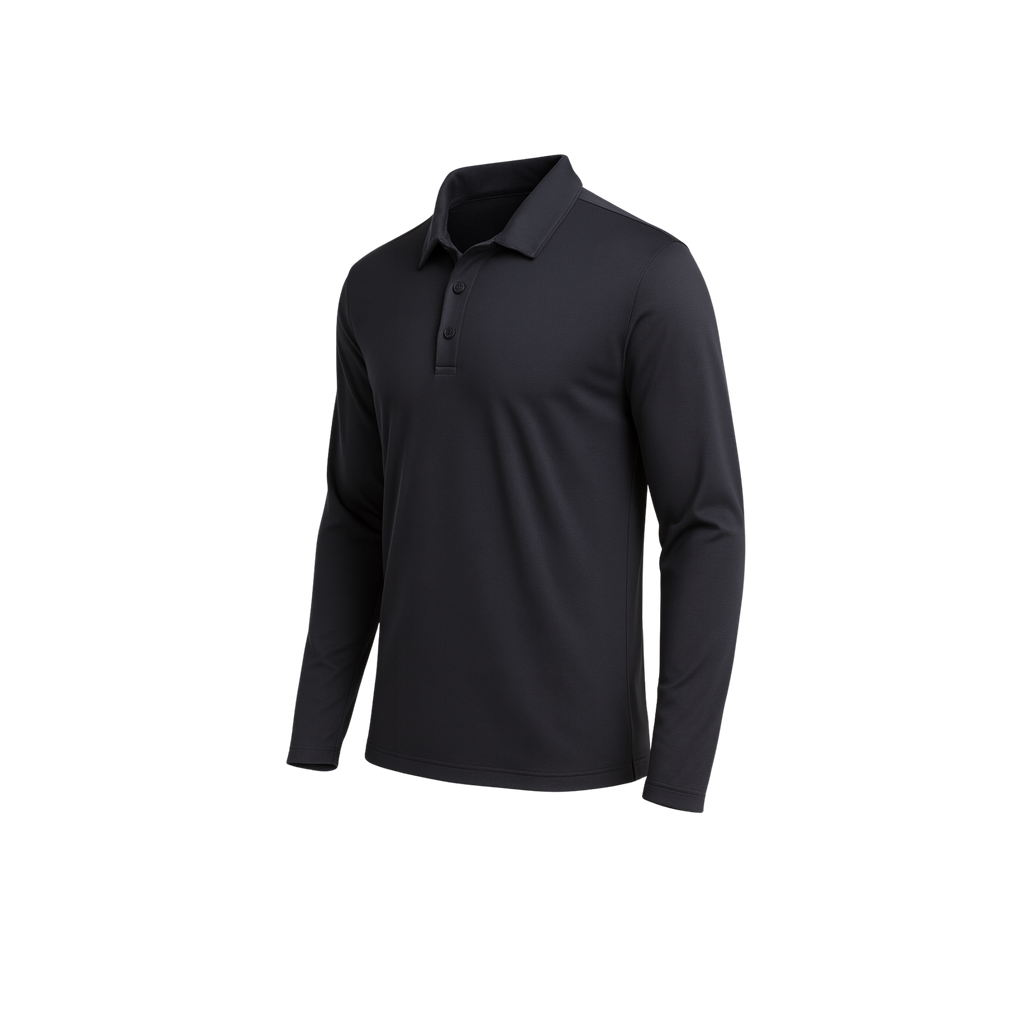 Men's Zone Performance Long Sleeve Polo - TT51L image 1