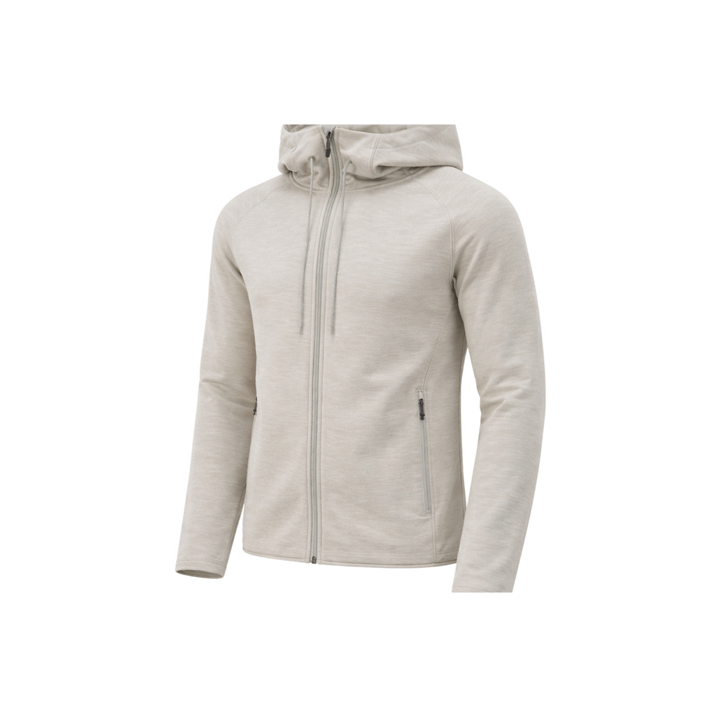 DRYFRAME® DRY TECH WATER RESISTANT FLEECE FULL ZIP HOODED JACKET. DF7655 image 1