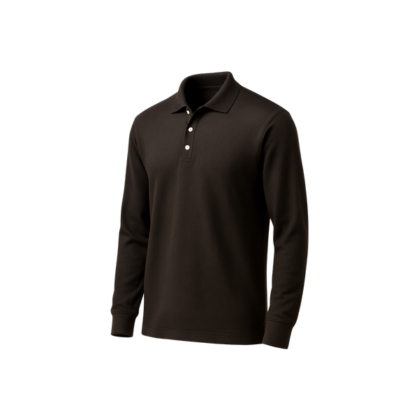 Women's Pima Piqué Long Sleeve Polo - D110W