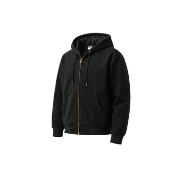 SanmarATC WeRK™ YUKON HOODED BOMBER JACKET. WeRK7645 — Custom Printed — Budget Promotion