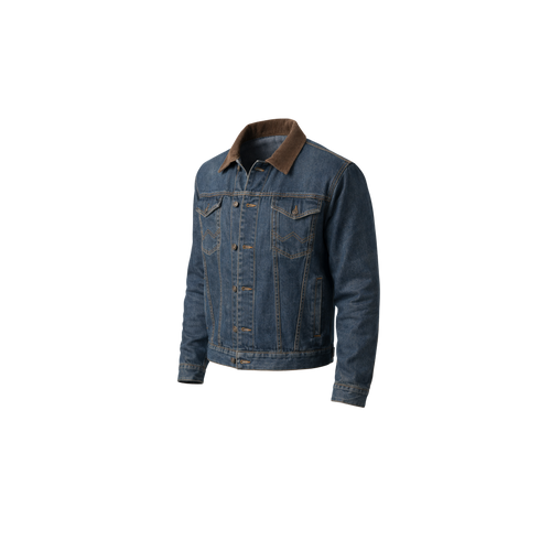 Budget PromotionWrangler Storm Rider Men's Jacket Indigo Blue / S — Custom Printed — Budget Promotion