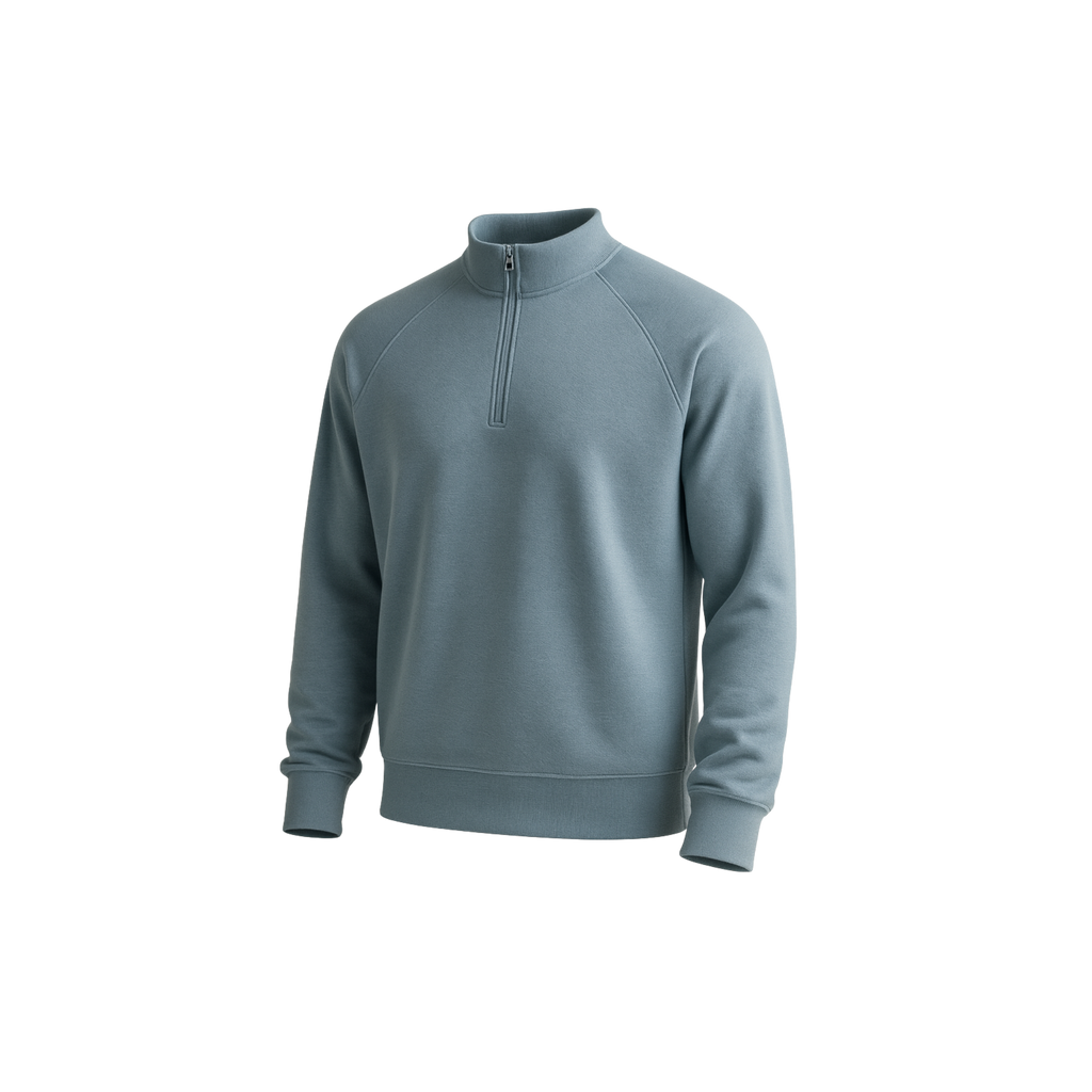 KOI® ELEMENT CVC FRENCH TERRY 1/4 ZIP. KOI2058 image 2