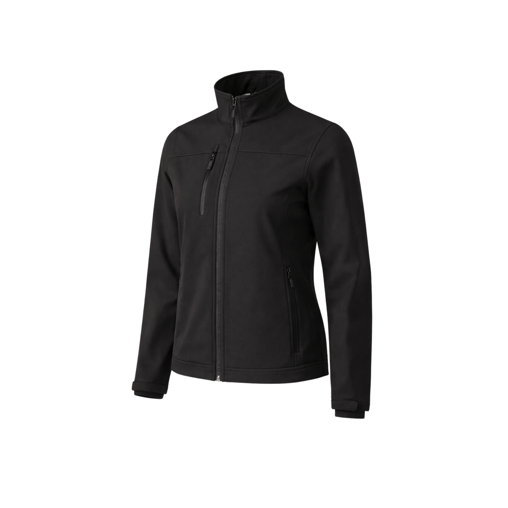 COAL HARBOUR® PREMIER WATER REPELLENT SOFT SHELL LADIES' JACKET. L0760 image 1