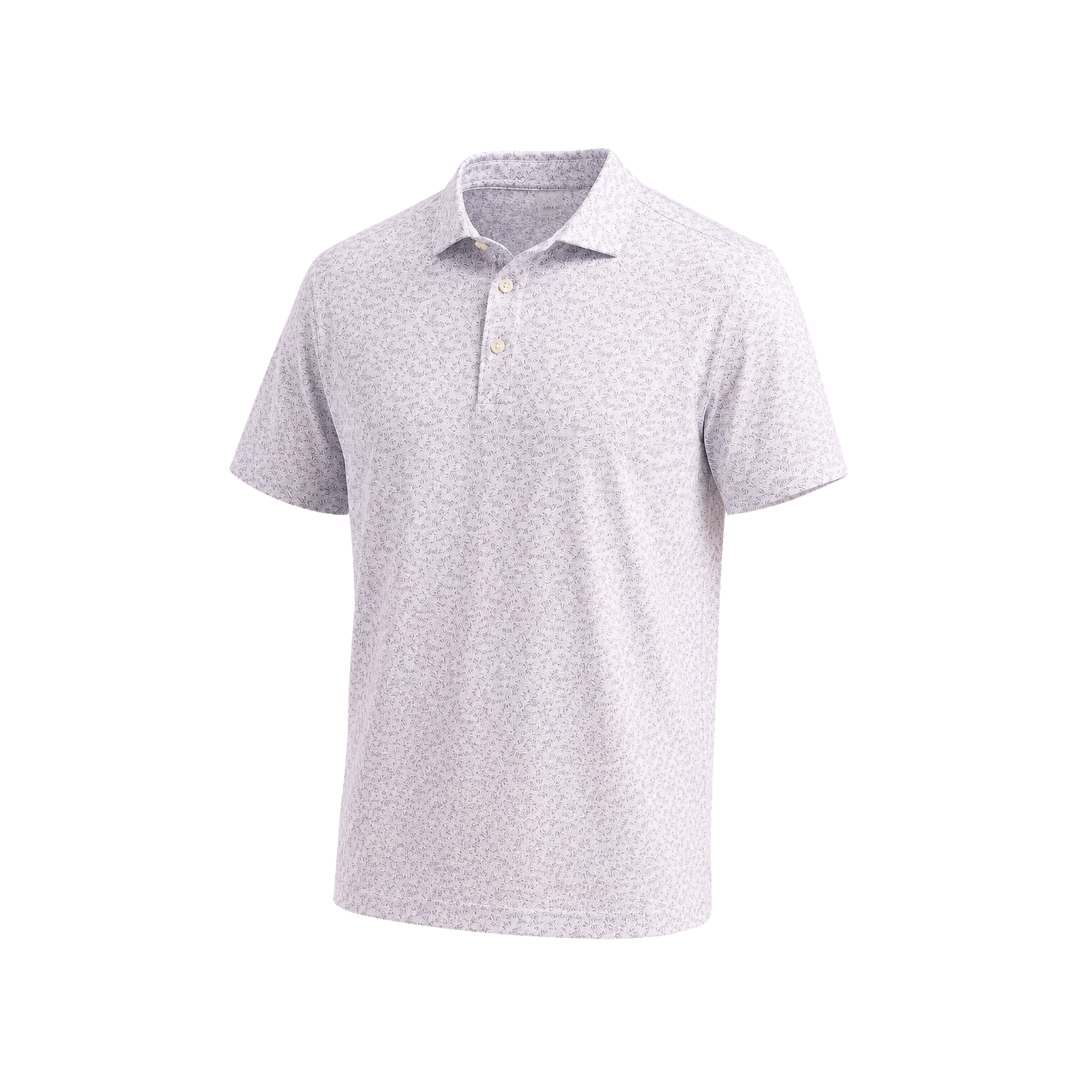 Pike Fern Print Mens Polo - MCK01391