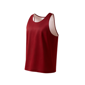 SanmarATC™ PRO CLUB REVERSIBLE MESH TANK TOP. Y3535 — Custom Printed — Budget Promotion