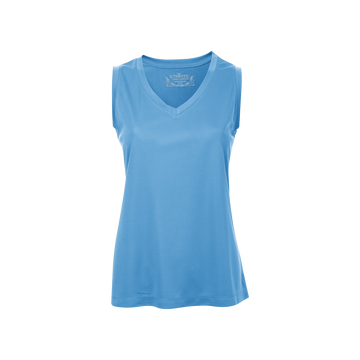 SanmarATC™ PRO TEAM SLEEVELESS TEE. L3527 — Custom Printed — Budget Promotion