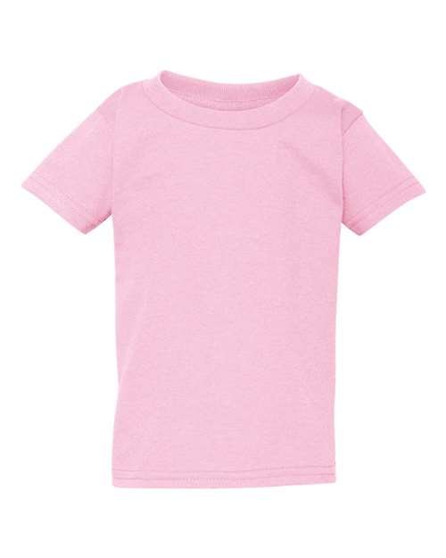 Gildan Toddler Heavy Cotton Toddler T-Shirt , 3T, Heather Red