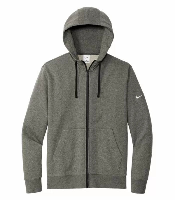 NIKE CLUB FLEECE SLEEVE SWOOSH FULL ZIP HOODIE